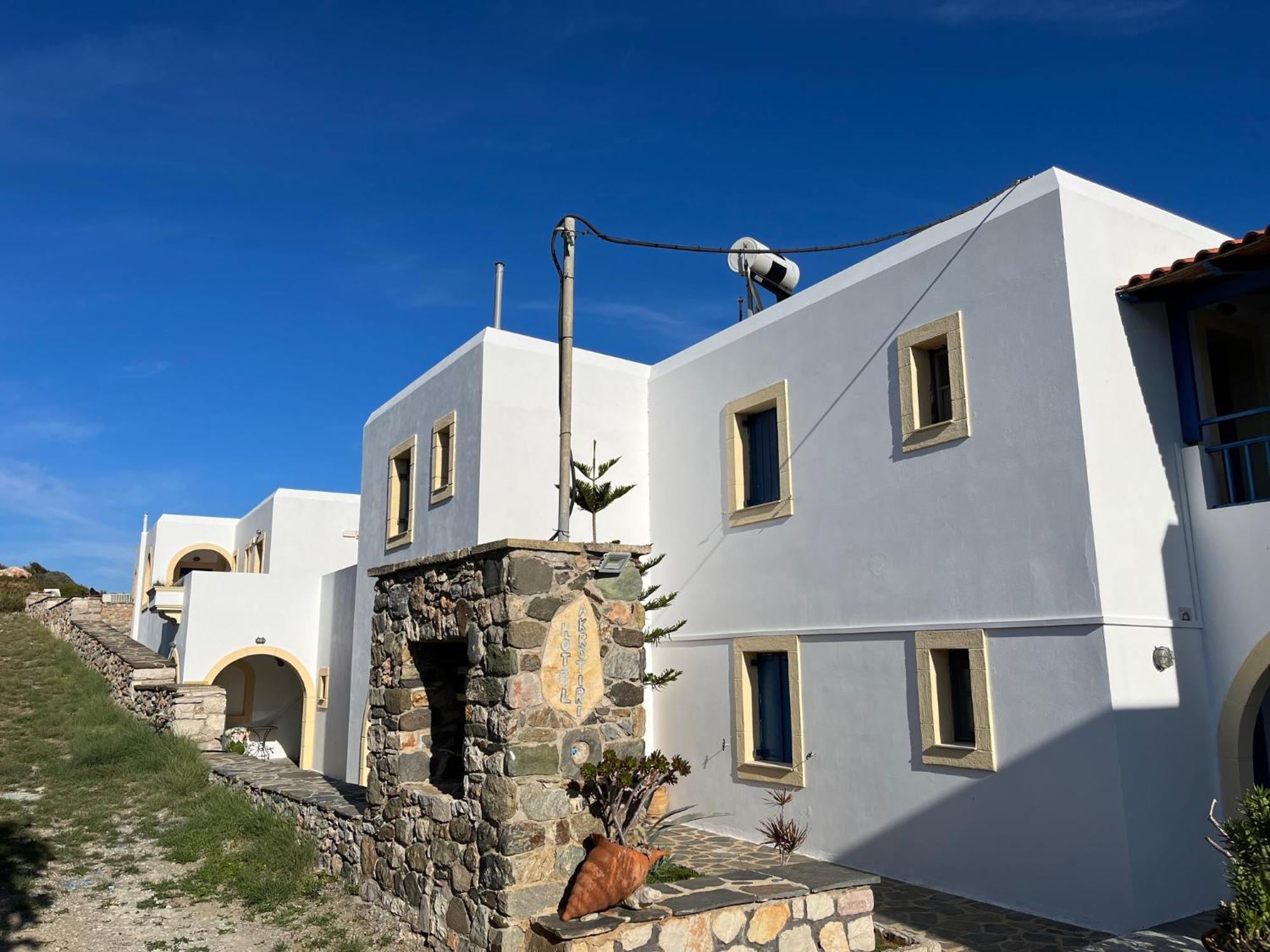 Ξενοδοχειο Ακρωτηρι Hotel Platia Ammos Exterior foto